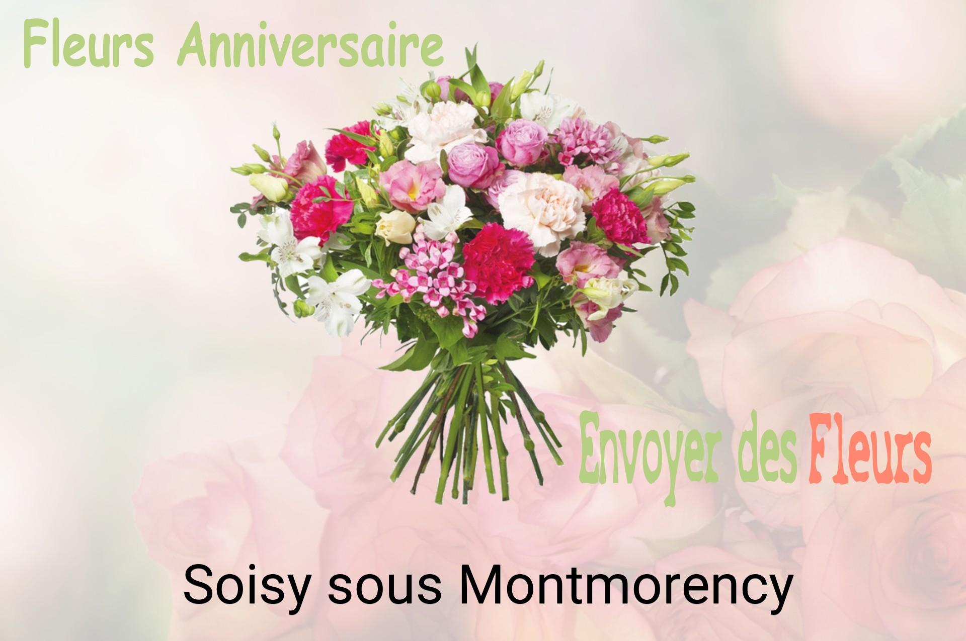 Bouquet de fleurs d’anniversaire livré à Soisy-sous-Montmorency